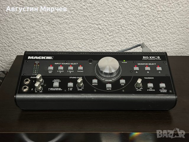 ПРОМОЦИЯ! MACKIE BIG KNOB, снимка 2 - Ресийвъри, усилватели, смесителни пултове - 41910054