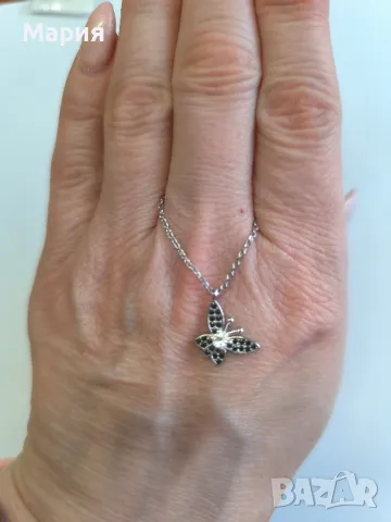 сребърно колие - различни видове , снимка 7 - Колиета, медальони, синджири - 48875142