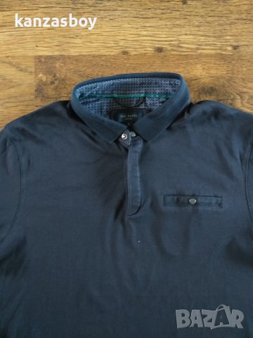 ted baker Tortila Polo Shirt - страхотна мъжка тениска ХЛ, снимка 2 - Тениски - 41324719