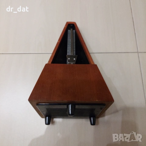 Стар немски метроном, снимка 2 - Антикварни и старинни предмети - 53586024