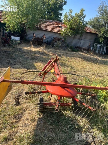 Немски роторен сеносъбирач , снимка 7 - Селскостопанска техника - 51154525