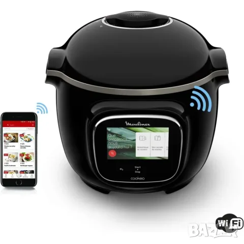 Мултикукър Moulinex Cookeo Touch WiFi (CE9028) 6L