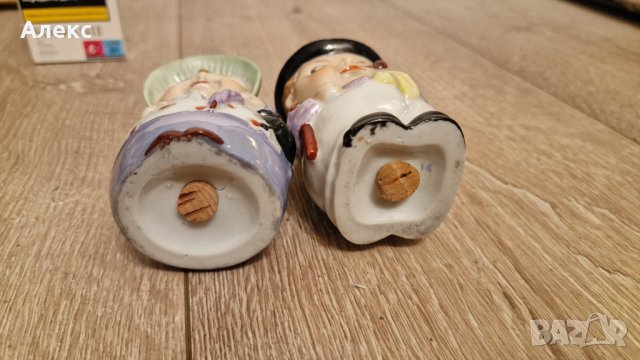 Големи винтидж порцеланови солнички, 1960г Германия., снимка 8 - Антикварни и старинни предмети - 40955332