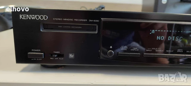 Stereo minidisc recorder Kenwood DM-5090, снимка 7 - Аудиосистеми - 50876841