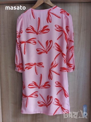 atos lombardini - розова рокля, снимка 3 - Рокли - 41669367