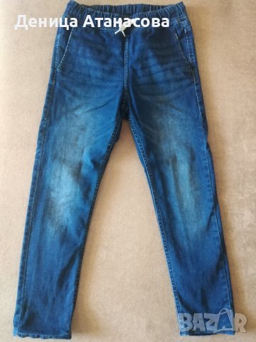 Суичъри, долнища, панталони, джинси, ватирани дънки и синьо ски яке Crivit 134/140, снимка 11 - Детски анцузи и суичери - 42140604