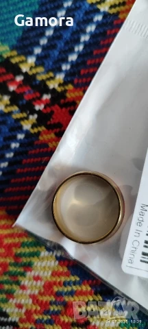 Нов мъжки титаниев пръстен размер 10, снимка 2 - Пръстени - 50903332