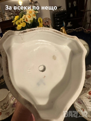 Sitzendorf Germany  Circa 1904 - “Вазата с херувима” Код P1724, снимка 9 - Декорация за дома - 52970041