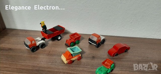 Лот от 7бр. Детски камиончета , снимка 7 - Коли, камиони, мотори, писти - 35971202