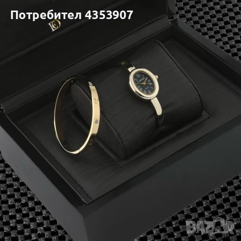 Cartier часовник+гривна, снимка 8 - Дамски - 51169580