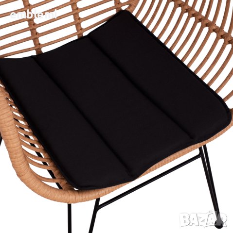 Стол трапезен Allegra HM5450 Кафяв, снимка 8 - Столове - 44275252