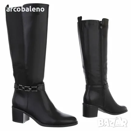 Дамски ботуши на висок ток, 2цвята , снимка 9 - Дамски ботуши - 48076153