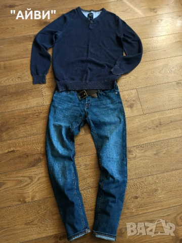 JACK & JONES мъжки еластични дънки, снимка 11 - Дънки - 53308039