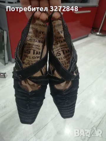 Дамски обувки MUSTANG /естествена кожа - N36, снимка 9 - Дамски обувки на ток - 40888433
