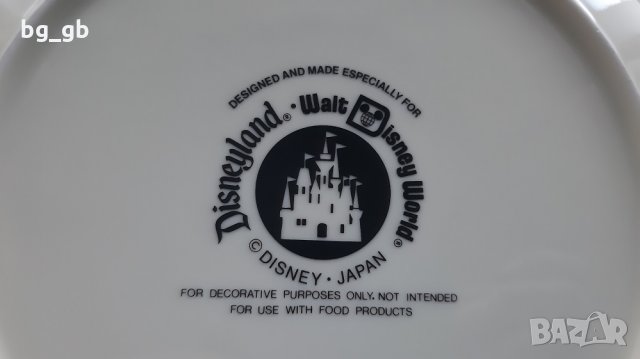Голяма позлатена чиния Walt Disney World, снимка 3 - Декорация за дома - 35755327