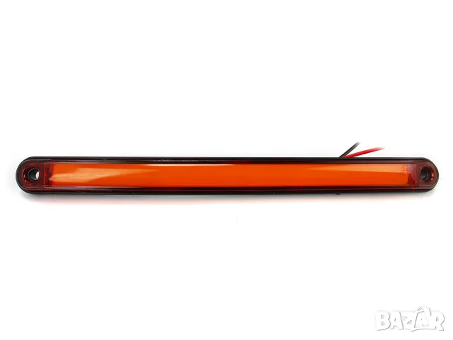 NEON LED габарит 15 LED 245 mm 12-24V с жълта светлина