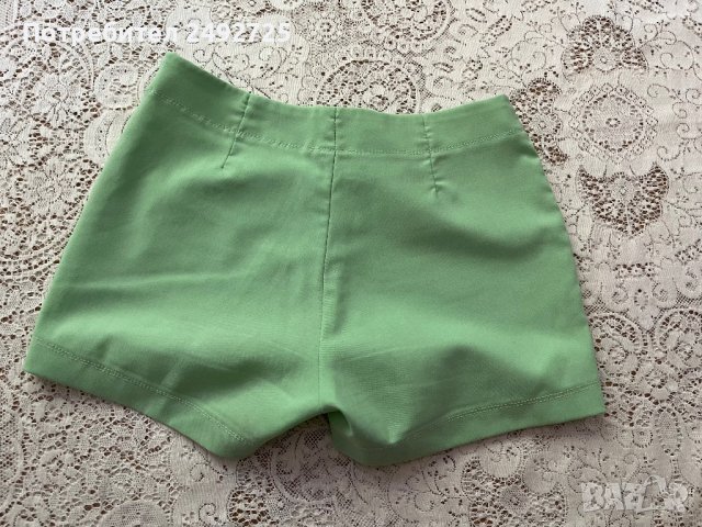 Къси панталони, зелено, снимка 2 - Къси панталони и бермуди - 40914712