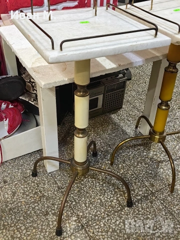 Мраморни масички за телефон , снимка 4 - Антикварни и старинни предмети - 53267214