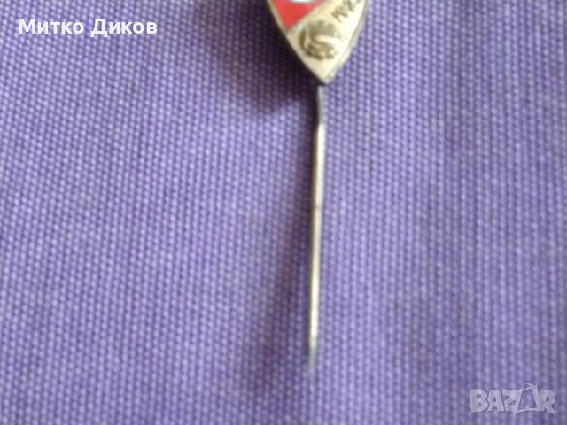 Футболна значка на Турция винтидж емайл, снимка 3 - Футбол - 38773855