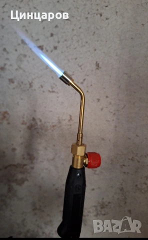 Горелка с бутилка пропан-бутан 1кг, човки/дюзи 3бр, маркуч , снимка 4 - Други машини и части - 53621084