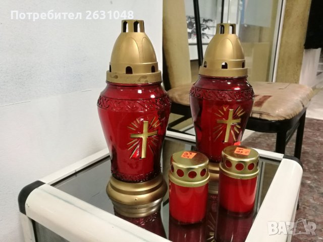 СВЕЩ с КАПАК - ритуална, снимка 1