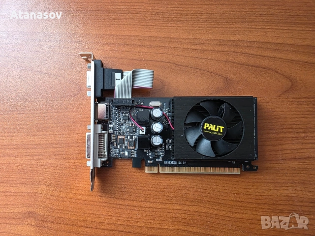 Видеокарта Palit GT 520 2gb, снимка 6 - Видеокарти - 52480214