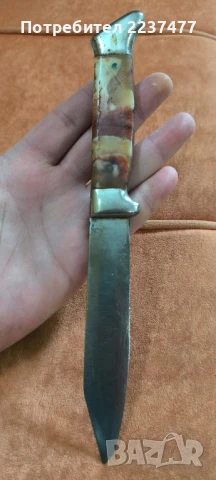 стар соц нож Велико Търново , снимка 4 - Ножове - 51409474