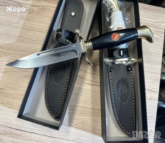 Нов Нож със Кожена Кания—4 броя, снимка 6 - Ножове - 52684559