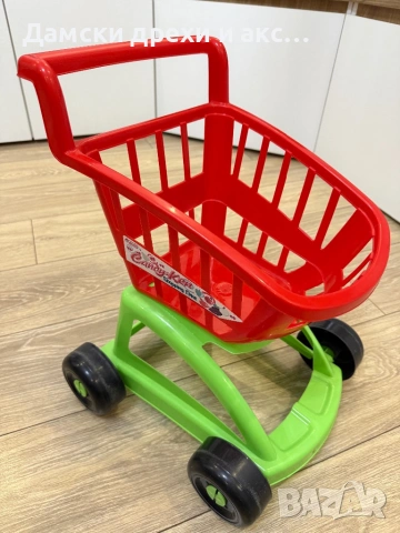 Пазарска детска количка за бутане 