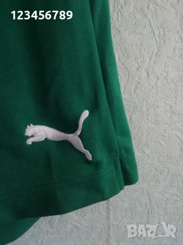 Puma Bulgaria оригинални футболни спортни шорти къси гащи България Пума размер XL зелени , снимка 3 - Спортни дрехи, екипи - 50698796