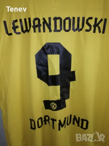 Borussia Dortmund Lewandowski Puma 2012/2013 оригинална тениска фланелка екип Борусия Левандовски , снимка 4 - Тениски - 49029136