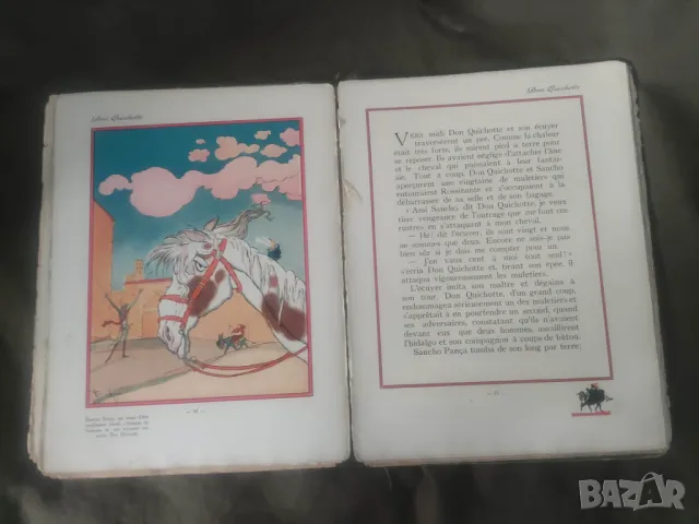 Продавам книга " Don Quichotte " Miguel de Cervantes . Hachette 1929 г., снимка 6 - Художествена литература - 48016611