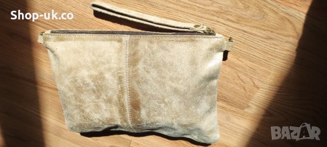 Дамски несесер от естествена кожа, снимка 6 - Чанти - 47506316