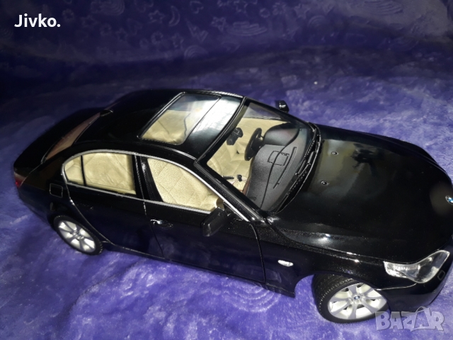 BMW Е60  530 i 2003 Black Sapphire 1.18 JADI modelcraft. , снимка 15 - Колекции - 36057072