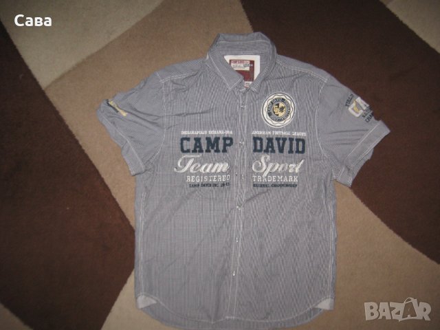 Риза CAMP DAVID  мъжка,2ХЛ, снимка 2 - Ризи - 41612052