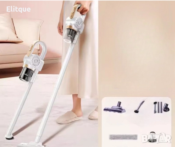 Безжична преносима прахосмукачка с голямо засмукване за отстраняване на ултравиолетови акари 3 в 1 ., снимка 14 - Прахосмукачки - 52787041