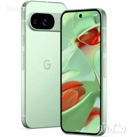НОВ!!! Google Pixel 9, 256GB, 12GB RAM, 5G, Wintergreen 