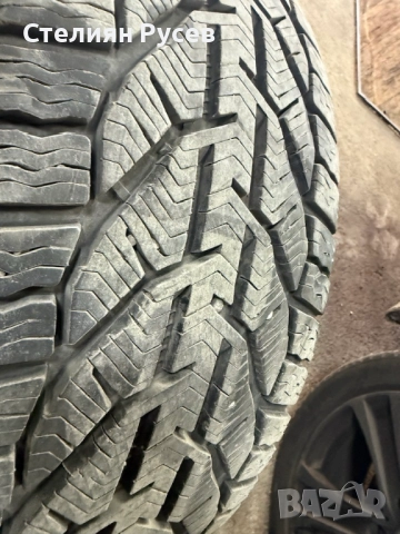 4бр алуминиеви  джанти за  AUDI A6  / 16 цола с зимни гуми TIGAR WINTER  225 55 16 -цена 600 лв или , снимка 7 - Гуми и джанти - 52142146