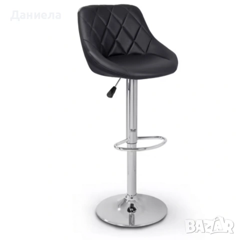 Бар стол с регулируема височина и въртяща функция – комфорт и стил за дома и заведения, снимка 4 - Столове - 53202917