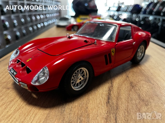 Метална колекционерска количка модел BBURAGO FERRARI GTO 1962г.1:18 56.72 лв. / 29 €