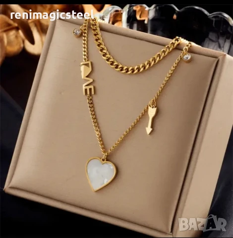 Колие от медицинска стомана 