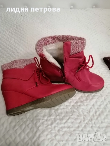НОВИ ЗИМНИ дамски ботички. , снимка 5 - Маратонки - 52514668