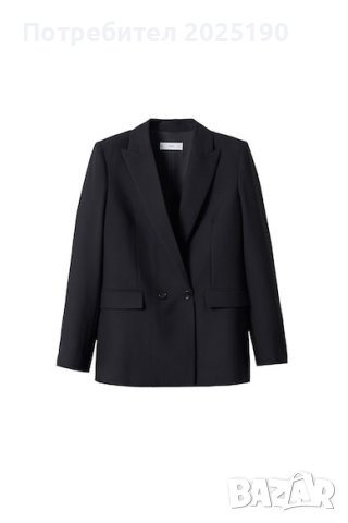 Дамско черно сако Н&М 