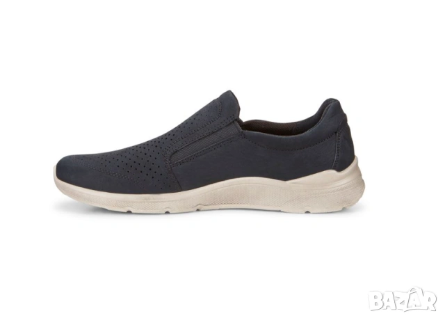 ECCO Irving номер 44 обувки без връзки от набук , снимка 6 - Спортно елегантни обувки - 53803662