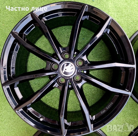 Продавам 4бр 19-ки джанти за Шкода Октавия, Супърб, Карок, Кодиак, Еняк, Елроя , снимка 2 - Гуми и джанти - 53713910