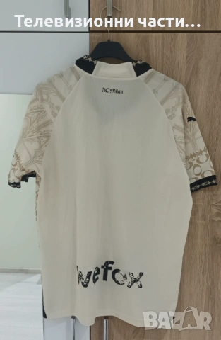 Футболна тениска AC Milan 2023/2024 трети екип Puma Pleasures 757035-01 размер L, снимка 2 - Спортни дрехи, екипи - 53328960