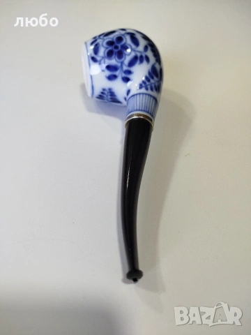 Колекционерска ЛУЛА Със Сребърен Пръстен , снимка 5 - Лули - 53824169