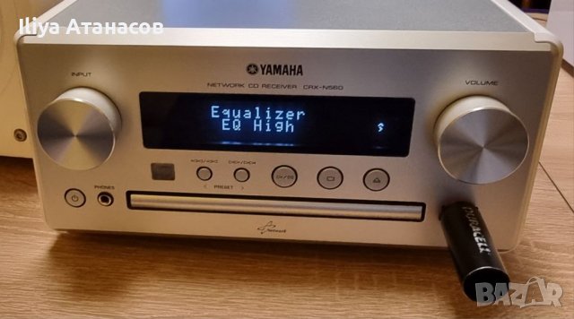 Yamaha CRX N560 Network USB CD аудиосистема с дистанционно и тонколони , снимка 17 - Аудиосистеми - 39657856