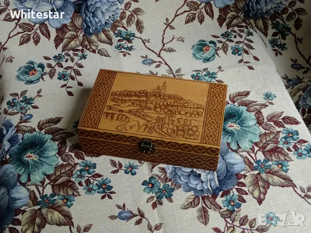 Пирографирани кутии, снимка 2 - Декорация за дома - 48851040