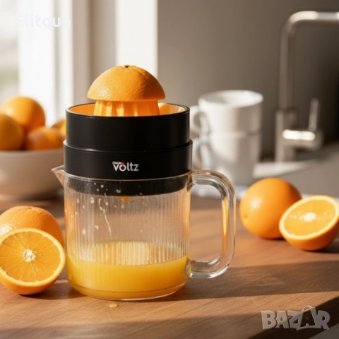 Електрическа цитрус преса 1.2L Oliver Voltz OV51164A – идеална за бързо приготвяне на пресен сок, снимка 2 - Други - 52449102